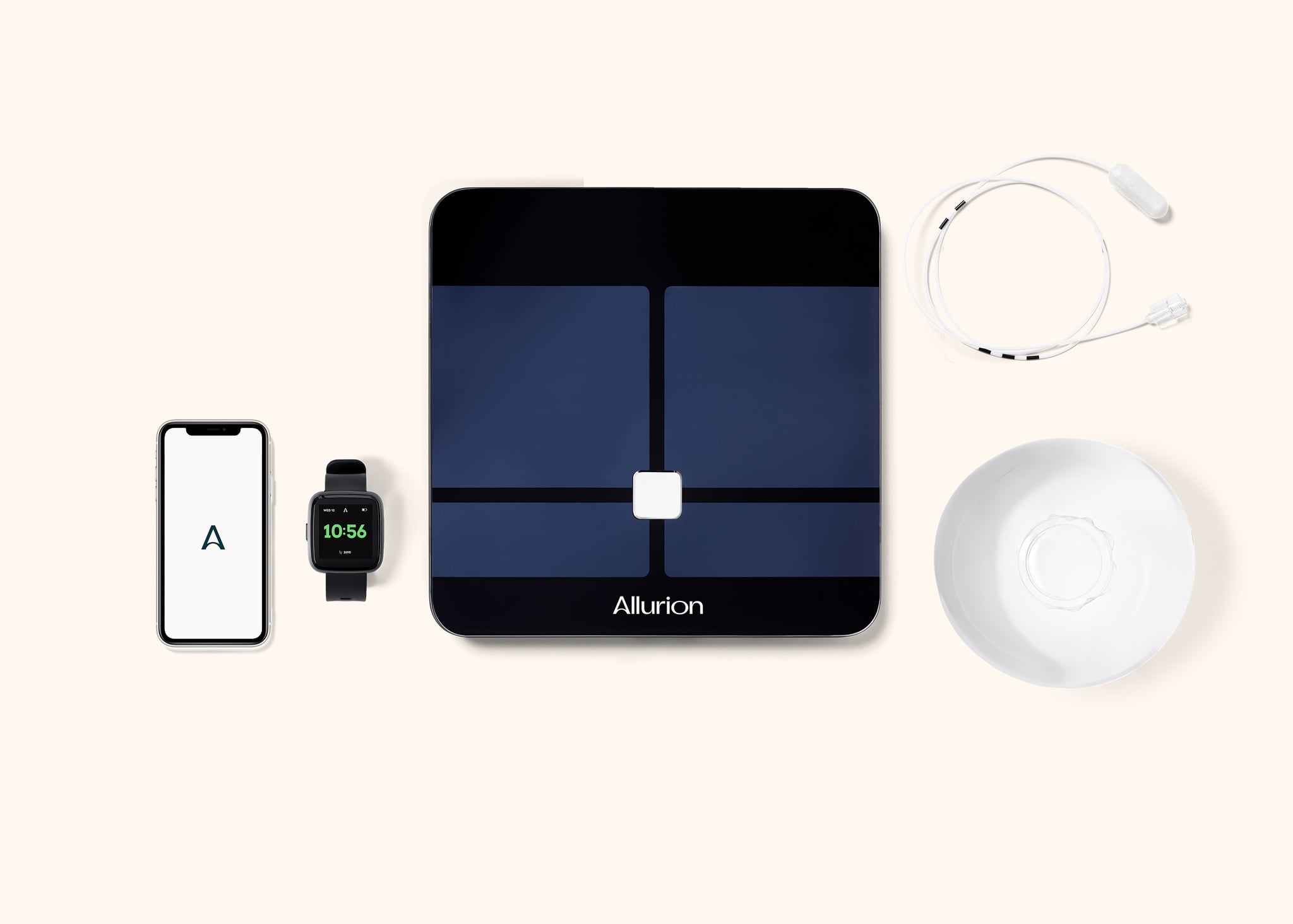 Allurion Program Ekosistemi — Kapsül, Tartı, Saat ve Uygulama